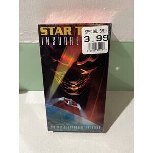 Star Trek: Insurrection (VHS, 1999) SEALED